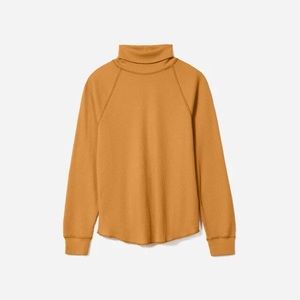 Everlane Organic Cotton Turtleneck Waffle Tee